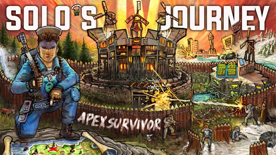 Rust solo survival explained through Blooprint's 14-day Apex Survivor run