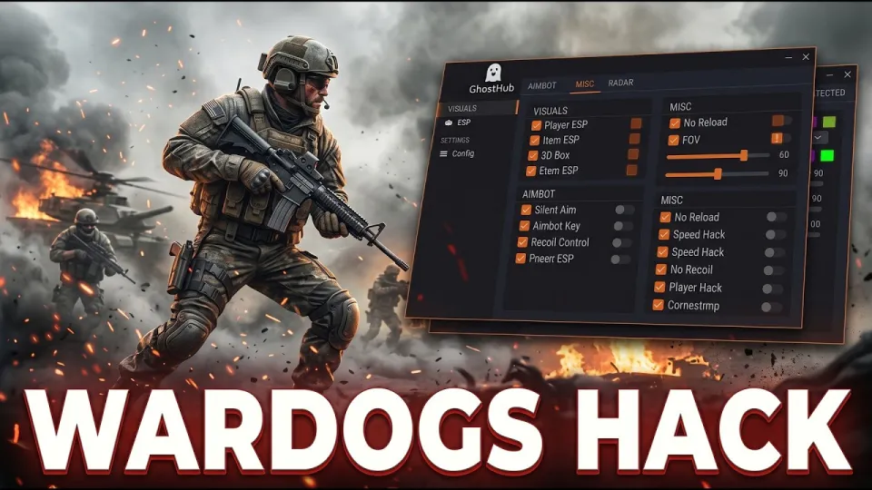 wardogs cheat, Best Aimbot, ESP & Wallhack Features Explained